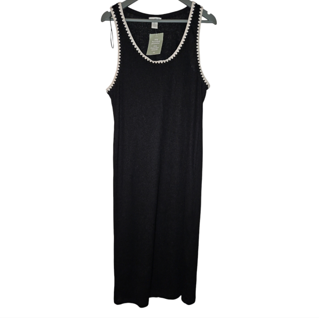 H&M Black Maxi Dress Size Large